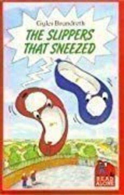 Book cover for "The Slippers That Sneezed" by Gyles Brandreth