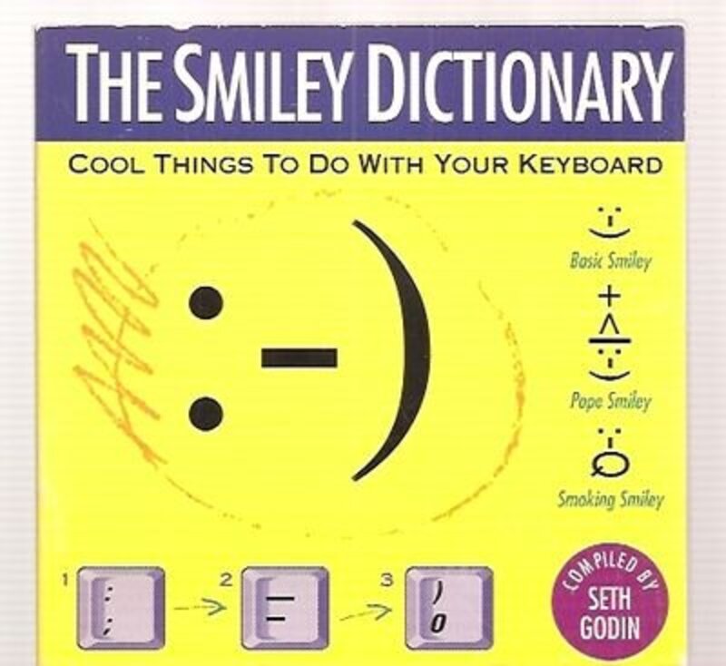Book cover for "The Smiley Dictionary"
