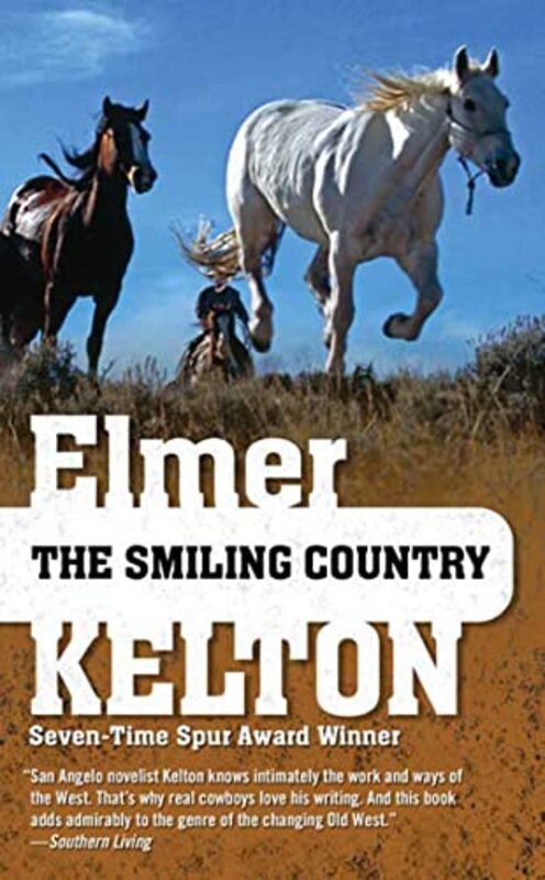 Book cover for "The Smiling Country" by Elmer Kelton