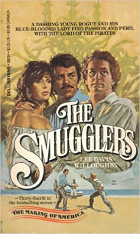 Book cover for "The Smugglers" by Lee Davis Willoughby