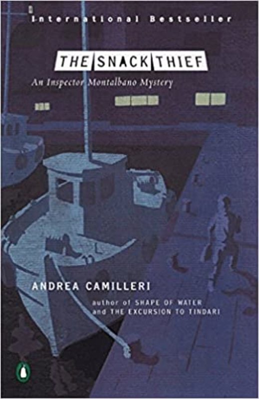 Book cover for "The Snack Thief" by Andrea Camilleri