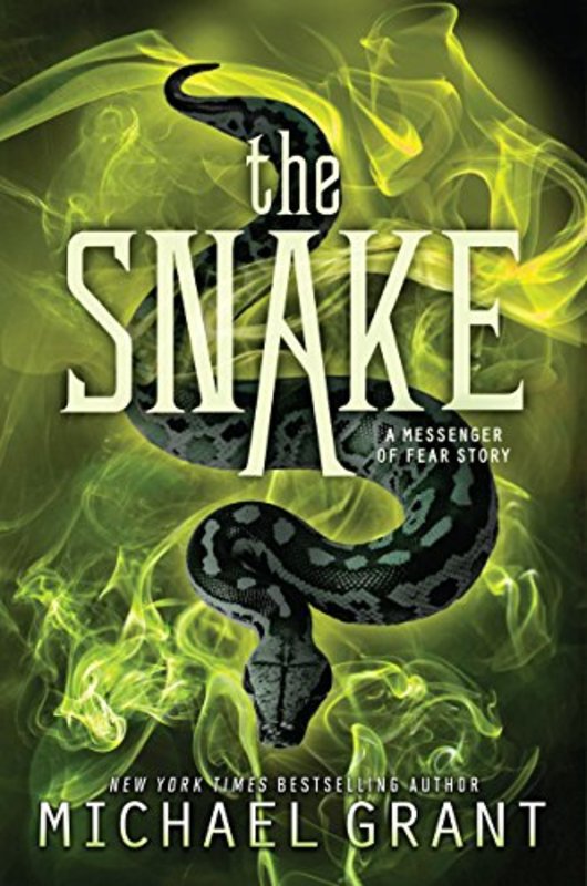 Book cover for "The Snake" by Michael Grant