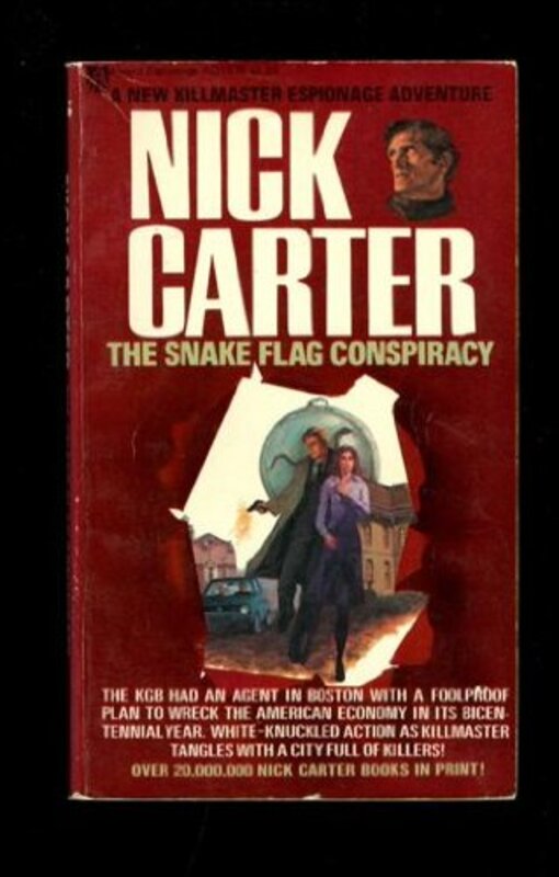 Book cover for "The Snake Flag Conspiracy" by Nick Carter