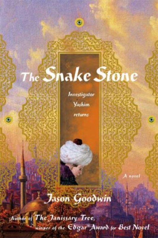 Book cover for "The Snake Stone" by Jason Goodwin