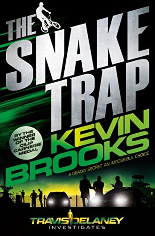 Book cover for "The Snake Trap" by Kevin Brooks