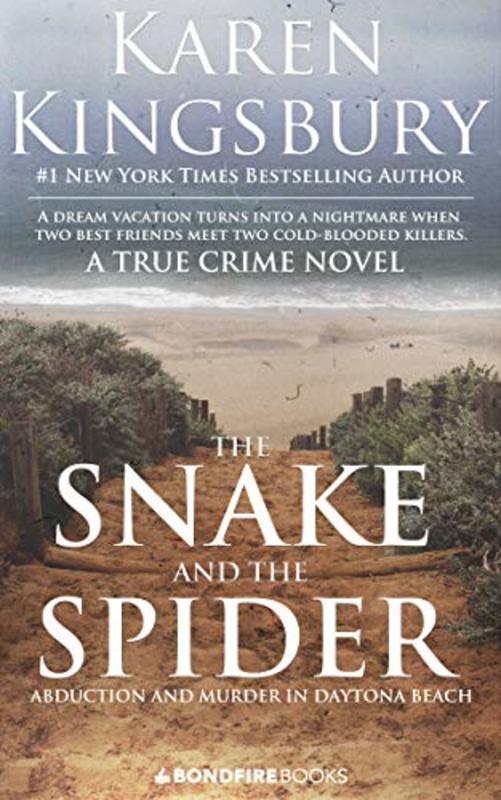 Book cover for "The Snake and the Spider" by Karen Kingsbury