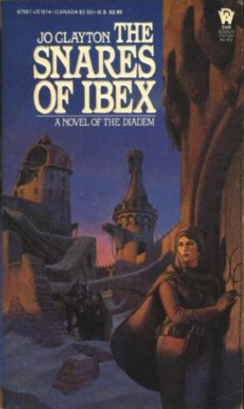 Book cover for "The Snares of Ibex" by Jo Clayton