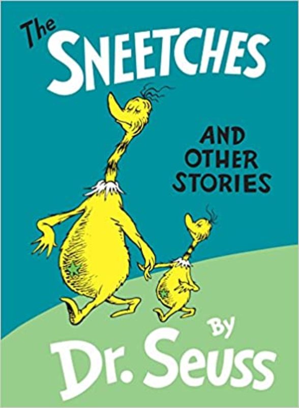 Book cover for "The Sneetches" by Dr. Seuss