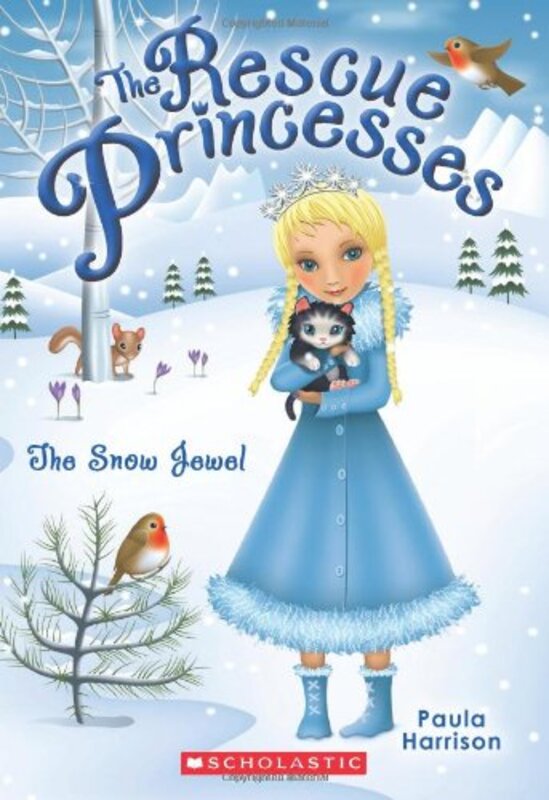 Book cover for "The Snow Jewel" by Paula Harrison