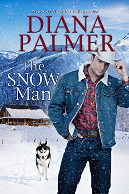 Book cover for "The Snow Man" by Diana Palmer