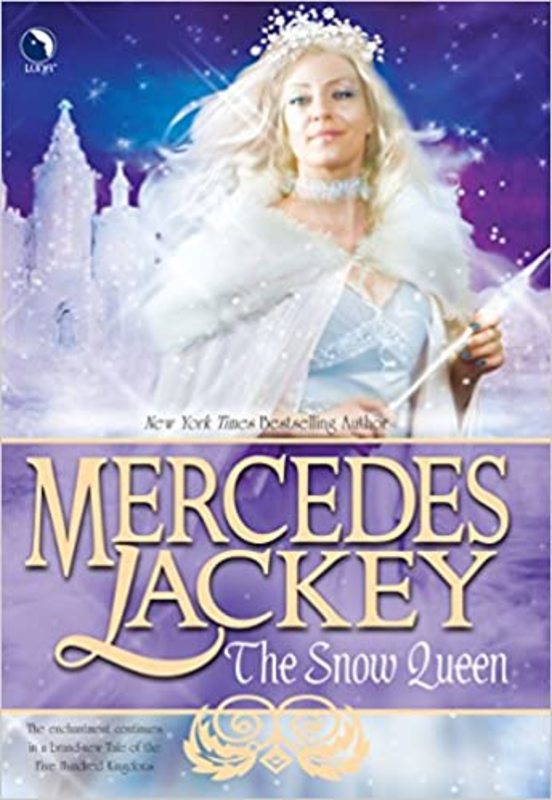 Book cover for "The Snow Queen" by Mercedes Lackey