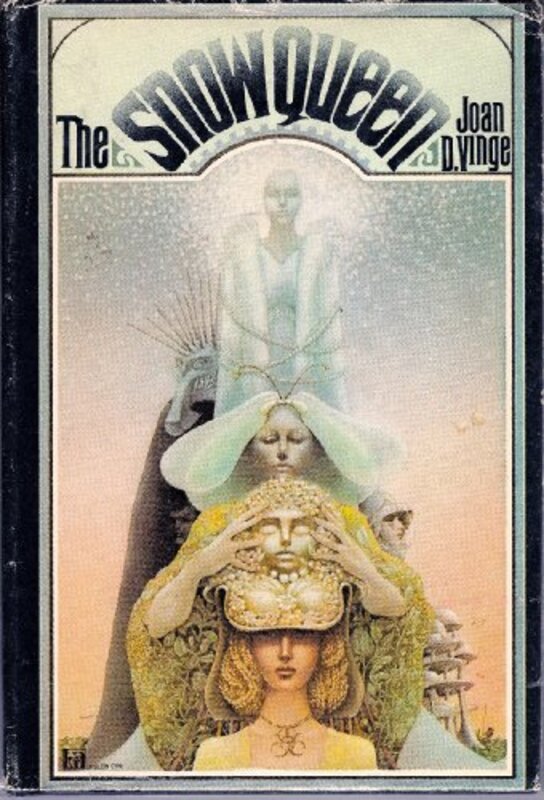 Book cover for "The Snow Queen" by Joan Vinge