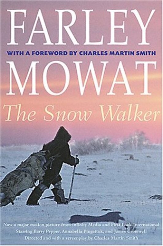 Book cover for "The Snow Walker" by Farley Mowat