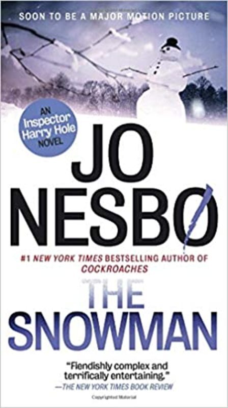 Book cover for "The Snowman" by Jo Nesbø