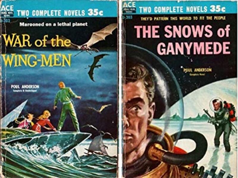 Book cover for "The Snows of Ganymede" by Poul Anderson
