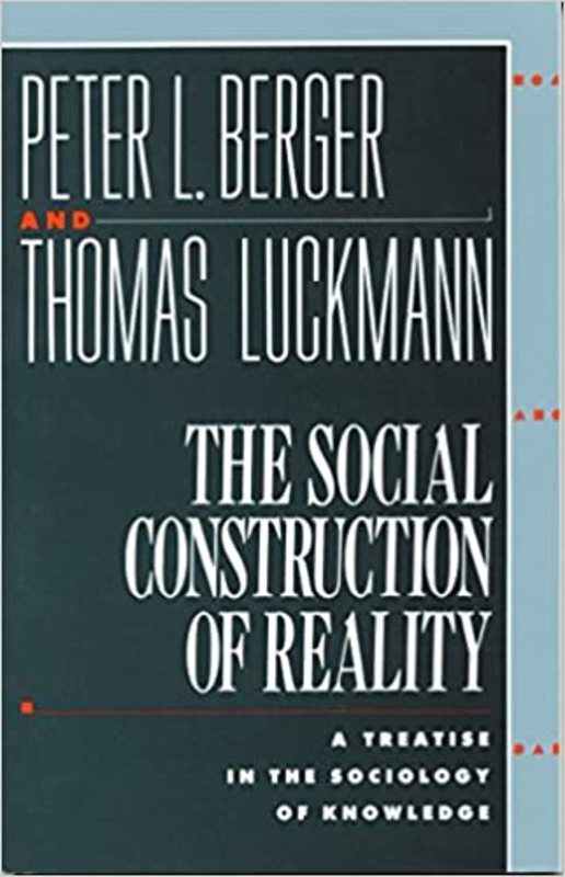 Book cover for "The Social Construction of Reality" by Peter L. Berger