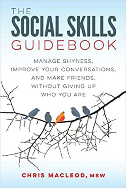 Book cover for "The Social Skills Guidebook" by Chris MacLeod MSW