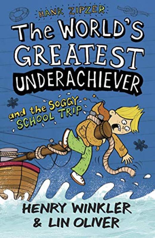 Book cover for "The Soggy School Trip" by Henry Winkler