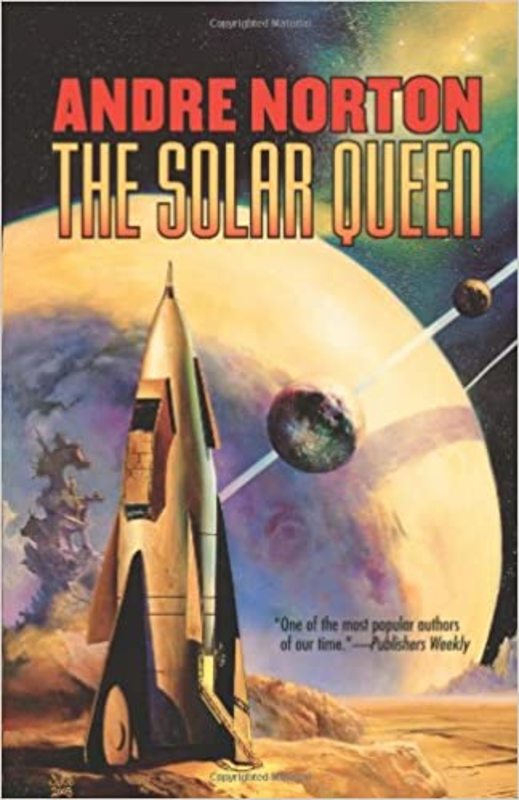 Book cover for "The Solar Queen" by Andre Norton