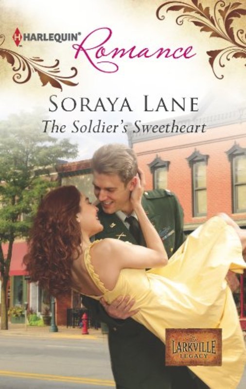 Book cover for "The Soldier's Sweetheart" by Soraya M Lane