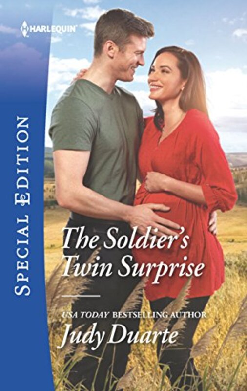Book cover for "The Soldier's Twin Surprise" by Judy Duarte