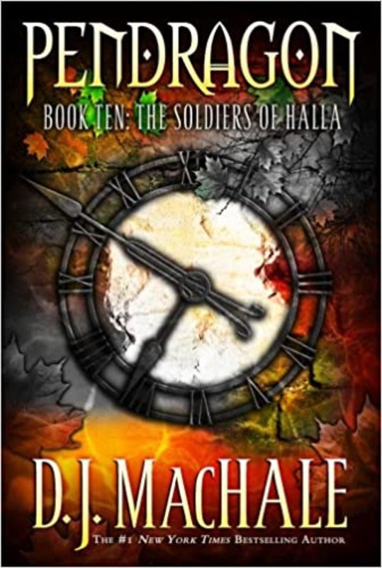 Book cover for "The Soldiers of Halla" by DJ MacHale