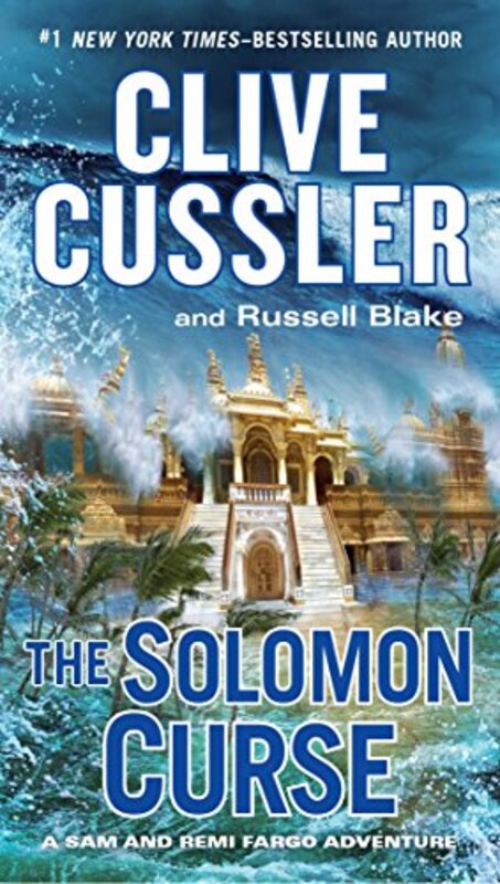Book cover for "The Solomon Curse" by Clive Cussler