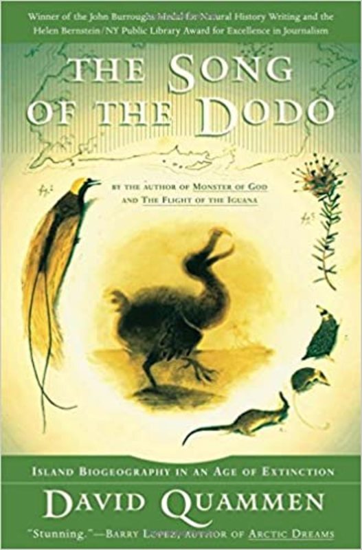 Book cover for "The Song of the Dodo" by David Quammen