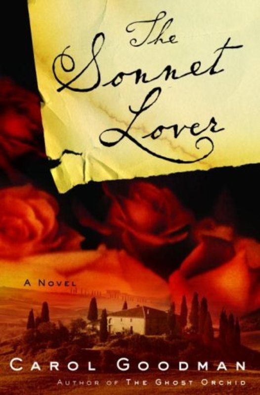 Book cover for "The Sonnet Lover" by Carol Goodman