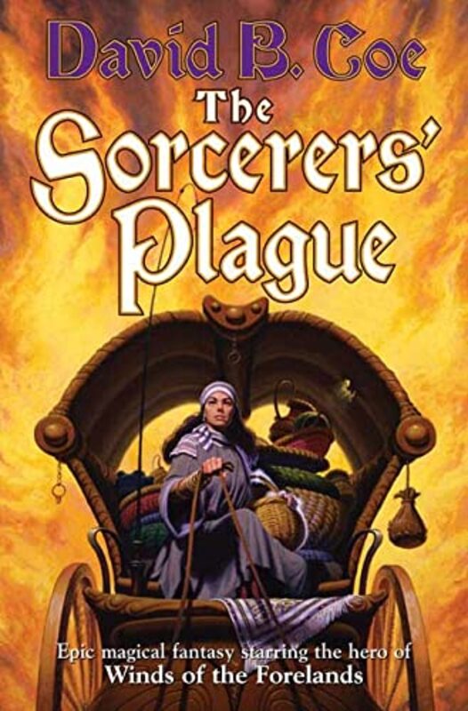 Book cover for "The Sorcerers' Plague" by David B Coe
