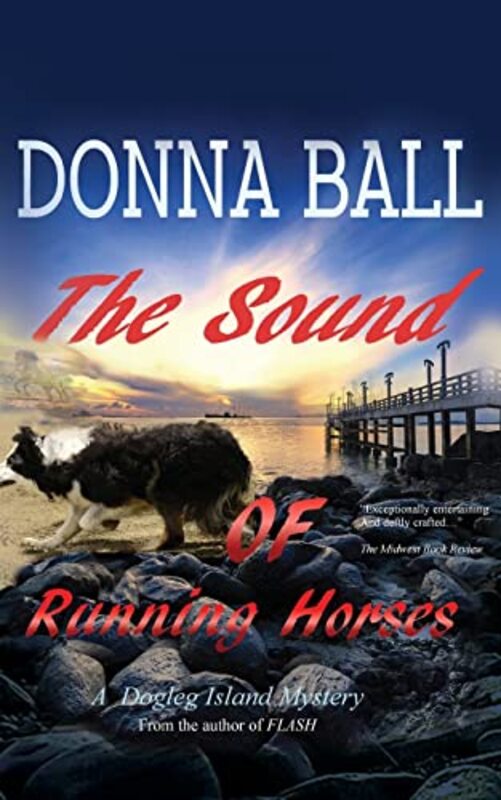 Book cover for "The Sound of Running Horses" by Donna Ball