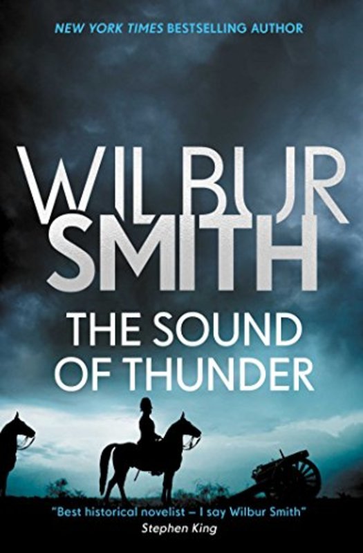 Book cover for "The Sound of Thunder" by Wilbur Smith