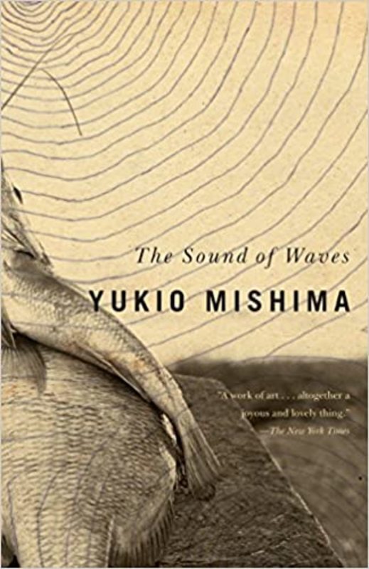 Book cover for "The Sound of Waves" by Yukio Mishima
