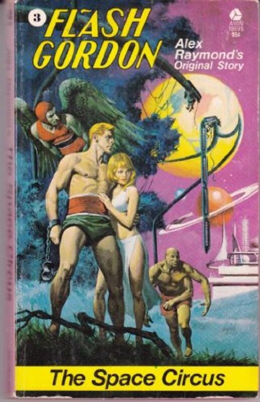 Book cover for "The Space Circus" by Ron Goulart