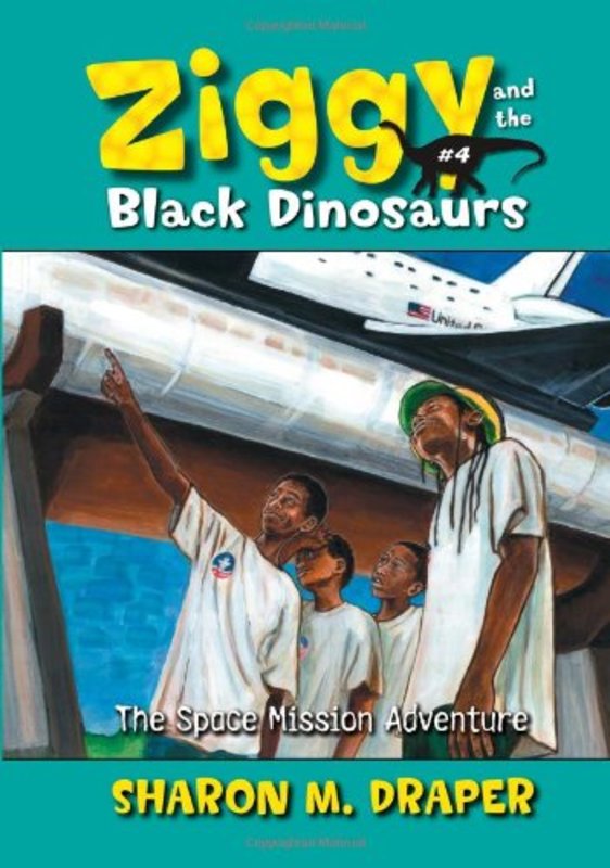 Book cover for "The Space Mission Adventure" by Sharon M Draper