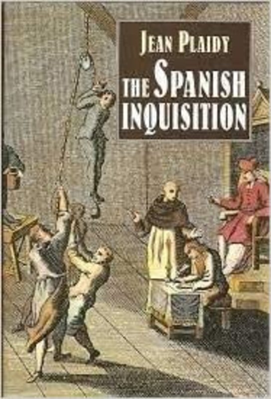 Book cover for "The Spanish Inquisition" by Jean Plaidy