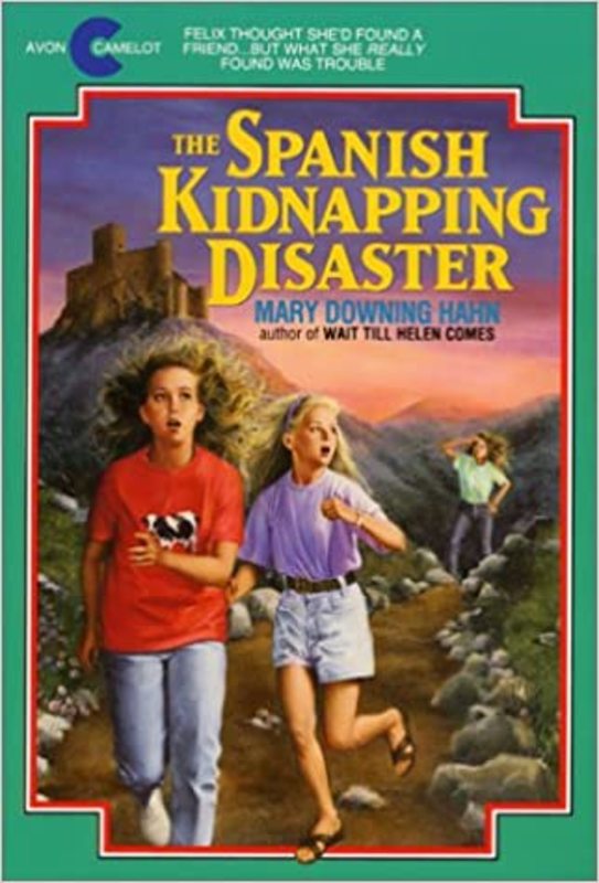 Book cover for "The Spanish Kidnapping Disaster" by Mary Downing Hahn