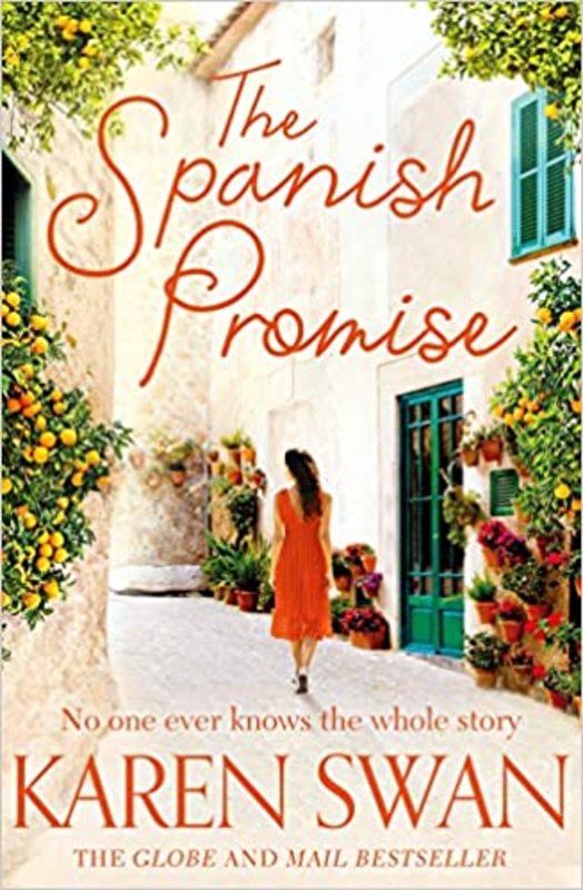 Book cover for "The Spanish Promise" by Karen Swan