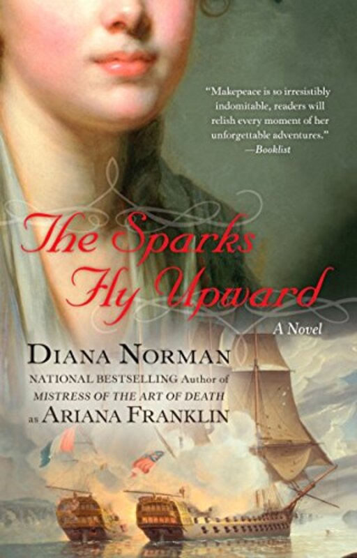 Book cover for "The Sparks Fly Upward" by Ariana Franklin