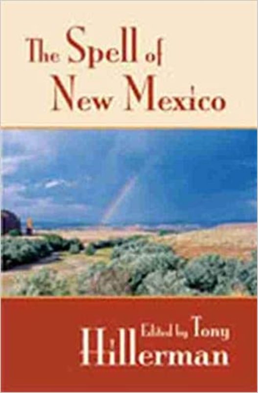 Book cover for "The Spell of New Mexico" by Tony Hillerman
