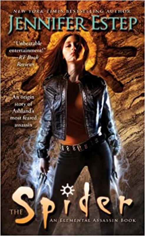 Book cover for "The Spider" by Jennifer Estep
