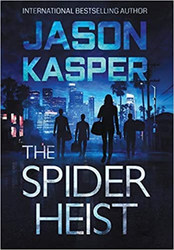 Book cover for "The Spider Heist" by Jason Kasper