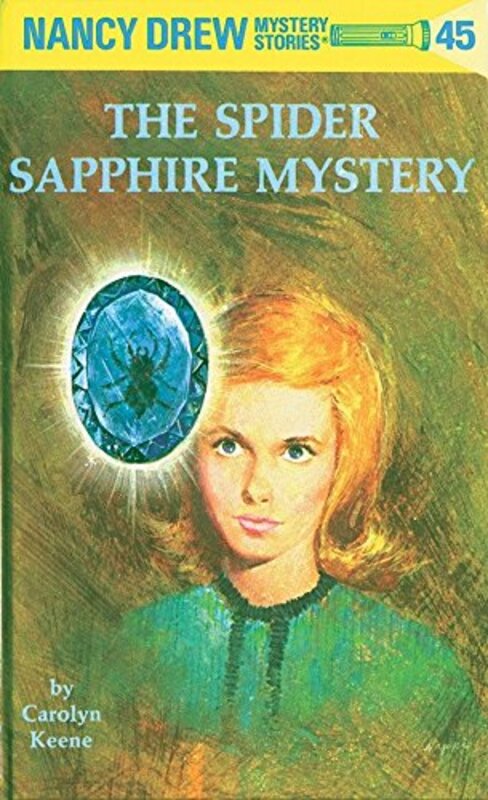 Book cover for "The Spider Sapphire Mystery" by Mildred A Wirt