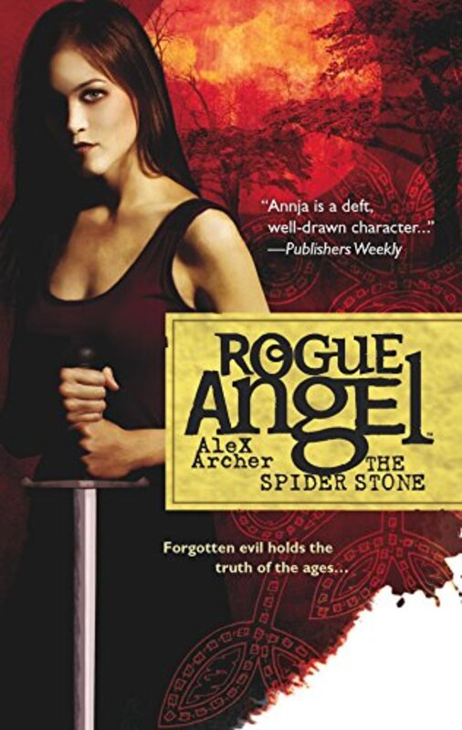 Book cover for "The Spider Stone" by Alex Archer
