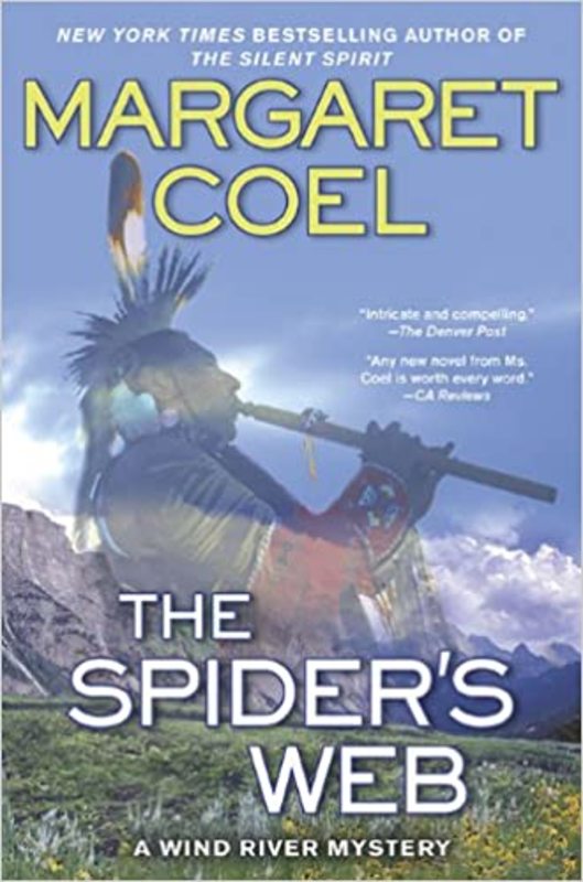 Book cover for "The Spider's Web" by Margaret Coel