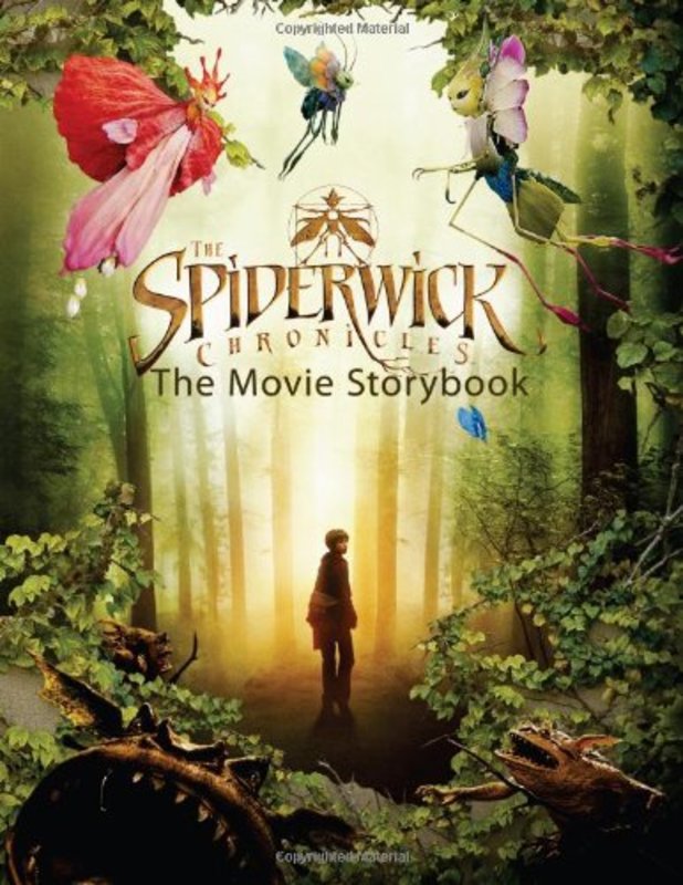 Book cover for "The Spiderwick Chronicles Movie" by Tracey West