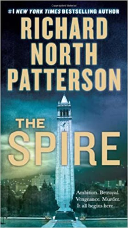 Book cover for "The Spire" by Richard North Patterson