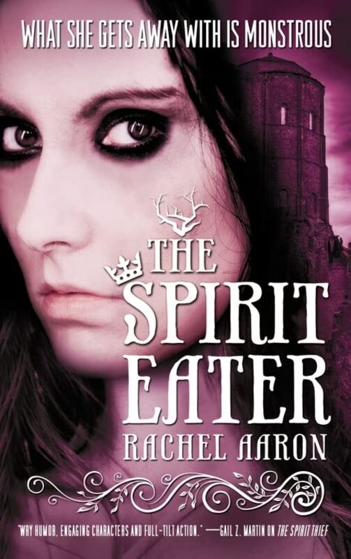 Book cover for "The Spirit Eater" by Rachel Aaron