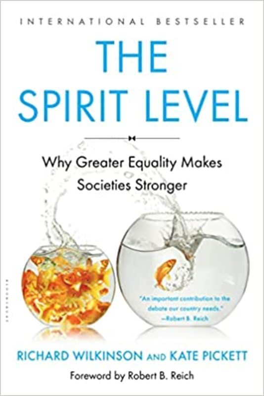 Book cover for "The Spirit Level" by Richard Wilkinson