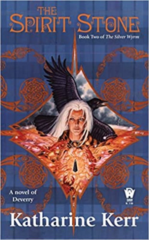 Book cover for "The Spirit Stone" by Katharine Kerr